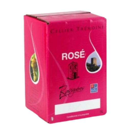 Fontaine à vin - ROSE 5L  RASIGUERES